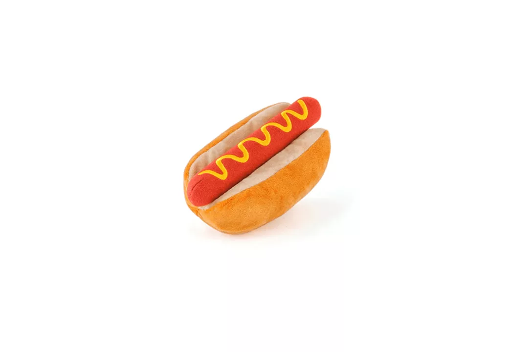 Peluche pour chien – American Classic - Hot dog – PET PLAY - Les trésors de Sparow