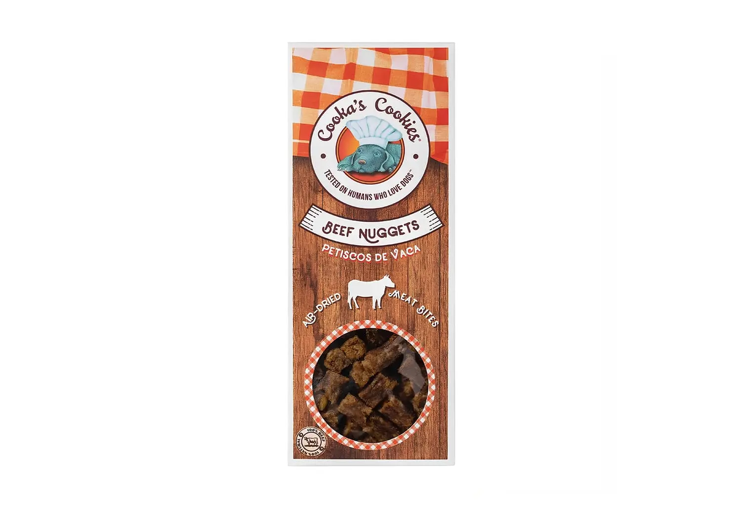 Friandises 100% naturelles pour chien Nuggets de bœuf – Bouchées de viande séchée à l'air