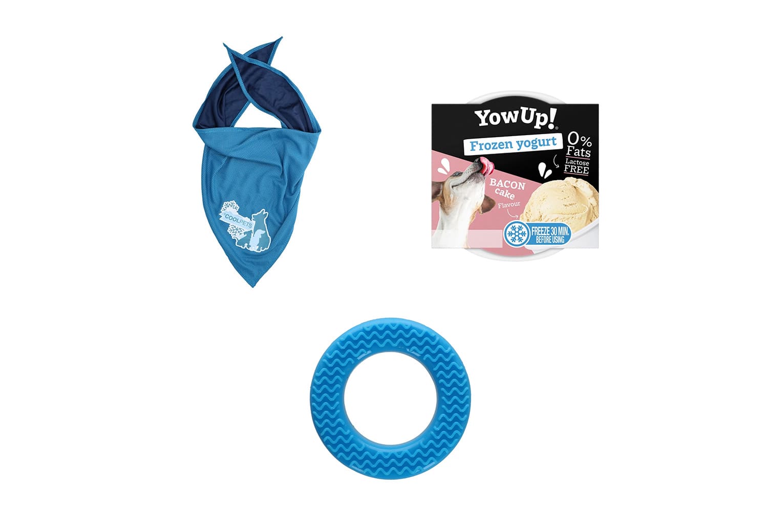 Kit été rafraichissant pour chien #1 - 3 Produits