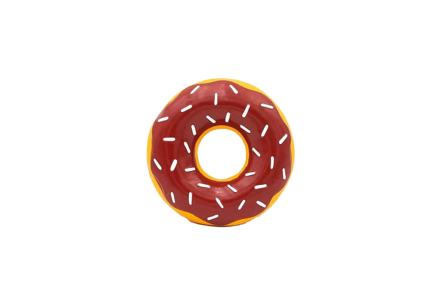 Jouet en latex pour chien - Donut couleur chocolat - Zippy Paws